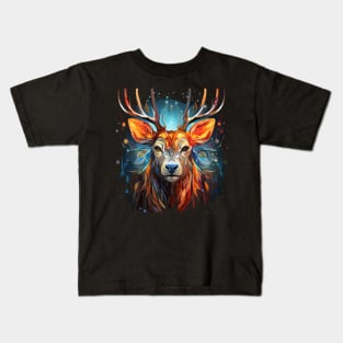 Deer Rainbow Kids T-Shirt